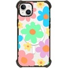 image:imageCASETiFY for iPhone 15 Pro Max Case  Ultra Impact Compatible with MagSafe  Strong Slim  115 ft 5X Militray Grade Drop Protection  Boo Things  BlackTransparent Floral Pastel