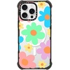 image:imageCASETiFY for iPhone 15 Pro Max Case  Ultra Impact Compatible with MagSafe  Strong Slim  115 ft 5X Militray Grade Drop Protection  Boo Things  BlackTransparent Floral Pastel