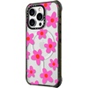 image:imageCASETiFY for iPhone 15 Pro Max Case  Ultra Impact Compatible with MagSafe  Strong Slim  115 ft 5X Militray Grade Drop Protection  Boo Things  Blackbold retro seventies flowers in pink