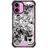 image:imageCASETiFY for iPhone 15 Pro Max Case  Ultra Impact Compatible with MagSafe  Strong Slim  115 ft 5X Militray Grade Drop Protection  Boo Things  Blackmatt darling sticker collage