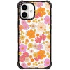 image:imageCASETiFY for iPhone 15 Pro Max Case  Ultra Impact Compatible with MagSafe  Strong Slim  115 ft 5X Militray Grade Drop Protection  Boo Things  Blackretro boho hippie flowers