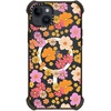 image:imageCASETiFY for iPhone 15 Pro Max Case  Ultra Impact Compatible with MagSafe  Strong Slim  115 ft 5X Militray Grade Drop Protection  Boo Things  Blackretro boho hippie flowers