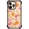 image:imageCASETiFY for iPhone 15 Pro Max Case  Ultra Impact Compatible with MagSafe  Strong Slim  115 ft 5X Militray Grade Drop Protection  Boo Things  Blackretro boho hippie flowers