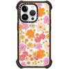 image:imageCASETiFY for iPhone 15 Pro Max Case  Ultra Impact Compatible with MagSafe  Strong Slim  115 ft 5X Militray Grade Drop Protection  Boo Things  Blackretro boho hippie flowers