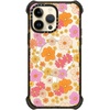 image:imageCASETiFY for iPhone 15 Pro Max Case  Ultra Impact Compatible with MagSafe  Strong Slim  115 ft 5X Militray Grade Drop Protection  Boo Things  Blackretro boho hippie flowers