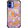 image:imageCASETiFY for iPhone 15 Pro Max Case  Ultra Impact Compatible with MagSafe  Strong Slim  115 ft 5X Militray Grade Drop Protection  Boo Things  Blackretro boho hippie flowers