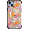 image:imageCASETiFY for iPhone 15 Pro Max Case  Ultra Impact Compatible with MagSafe  Strong Slim  115 ft 5X Militray Grade Drop Protection  Boo Things  Blackretro boho hippie flowers