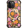 image:imageCASETiFY for iPhone 15 Pro Max Case  Ultra Impact Compatible with MagSafe  Strong Slim  115 ft 5X Militray Grade Drop Protection  Boo Things  Blackretro boho hippie flowers