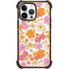 image:imageCASETiFY for iPhone 15 Pro Max Case  Ultra Impact Compatible with MagSafe  Strong Slim  115 ft 5X Militray Grade Drop Protection  Boo Things  Blackretro boho hippie flowers