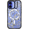 image:imageCASETiFY for iPhone 16 Pro Case  Impact Ring Stand MagSafe Compatible  Kickstand  66 ft 3x Military Grade Drop Protection  Eleanor by Ivory Paper Co  BlackChrome Doodles