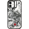 image:imageCASETiFY for iPhone 16 Pro Case  Impact Ring Stand MagSafe Compatible  Kickstand  66 ft 3x Military Grade Drop Protection  Eleanor by Ivory Paper Co  BlackPower Dragon