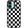 image:imageCASETiFY for iPhone 16 Pro Case  Impact Ring Stand MagSafe Compatible  Kickstand  66 ft 3x Military Grade Drop Protection  Eleanor by Ivory Paper Co  BlackBlack White Check Checkerboard