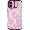 image:imageCASETiFY for iPhone 16 Pro Case  Impact Ring Stand MagSafe Compatible  Kickstand  66 ft 3x Military Grade Drop Protection  Eleanor by Ivory Paper Co  Blackpink pastel cute floral
