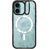 image:imageCASETiFY for iPhone 16 Pro Case  Impact Ring Stand MagSafe Compatible  Kickstand  66 ft 3x Military Grade Drop Protection  Eleanor by Ivory Paper Co  BlackSmall Blue Flowers