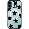 image:imageCASETiFY for iPhone 16 Pro Case  Impact Ring Stand MagSafe Compatible  Kickstand  66 ft 3x Military Grade Drop Protection  Eleanor by Ivory Paper Co  BlackStar Marks