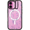 image:imageCASETiFY for iPhone 16 Pro Case  Impact Ring Stand MagSafe Compatible  Kickstand  66 ft 3x Military Grade Drop Protection  Eleanor by Ivory Paper Co  BlackSmall Blue Flowers