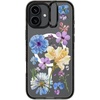 image:imageCASETiFY for iPhone 16 Pro Case  Impact Ring Stand MagSafe Compatible  Kickstand  66 ft 3x Military Grade Drop Protection  Eleanor by Ivory Paper Co  BlackPressed Floral
