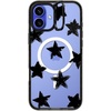 image:imageCASETiFY for iPhone 16 Pro Case  Impact Ring Stand MagSafe Compatible  Kickstand  66 ft 3x Military Grade Drop Protection  Eleanor by Ivory Paper Co  BlackStar Marks