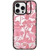 image:imageCASETiFY for iPhone 16 Pro Case  Impact Ring Stand MagSafe Compatible  Kickstand  66 ft 3x Military Grade Drop Protection  Eleanor by Ivory Paper Co  BlackCheetah Paradise Pink