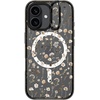 image:imageCASETiFY for iPhone 16 Pro Case  Impact Ring Stand MagSafe Compatible  Kickstand  66 ft 3x Military Grade Drop Protection  Eleanor by Ivory Paper Co  BlackWildflower Friday