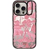 image:imageCASETiFY for iPhone 16 Pro Case  Impact Ring Stand MagSafe Compatible  Kickstand  66 ft 3x Military Grade Drop Protection  Eleanor by Ivory Paper Co  BlackCheetah Paradise Pink