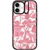 image:imageCASETiFY for iPhone 16 Pro Case  Impact Ring Stand MagSafe Compatible  Kickstand  66 ft 3x Military Grade Drop Protection  Eleanor by Ivory Paper Co  BlackCheetah Paradise Pink
