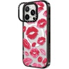 image:imageCASETiFY for iPhone 16 Pro Case  Impact Ring Stand MagSafe Compatible  Kickstand  66 ft 3x Military Grade Drop Protection  Eleanor by Ivory Paper Co  BlackLipstick Kisses