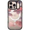 image:imageCASETiFY for iPhone 16 Pro Case  Impact Ring Stand MagSafe Compatible  Kickstand  66 ft 3x Military Grade Drop Protection  Eleanor by Ivory Paper Co  BlackClouds Red