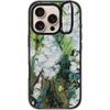 image:imageCASETiFY for iPhone 16 Pro Case  Impact Ring Stand MagSafe Compatible  Kickstand  66 ft 3x Military Grade Drop Protection  Eleanor by Ivory Paper Co  BlackWild Squill Flowers
