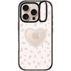 image:imageCASETiFY for iPhone 16 Pro Case  Impact Ring Stand MagSafe Compatible  Kickstand  66 ft 3x Military Grade Drop Protection  Eleanor by Ivory Paper Co  BlackPearly Heart