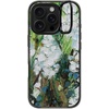 image:imageCASETiFY for iPhone 16 Pro Case  Impact Ring Stand MagSafe Compatible  Kickstand  66 ft 3x Military Grade Drop Protection  Eleanor by Ivory Paper Co  BlackWild Squill Flowers
