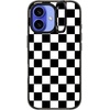 image:imageCASETiFY for iPhone 16 Pro Case  Impact Ring Stand MagSafe Compatible  Kickstand  66 ft 3x Military Grade Drop Protection  Eleanor by Ivory Paper Co  BlackBlack White Check Checkerboard
