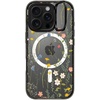 image:imageCASETiFY for iPhone 16 Pro Case  Impact Ring Stand MagSafe Compatible  Kickstand  66 ft 3x Military Grade Drop Protection  Eleanor by Ivory Paper Co  BlackDreamy Floral Pattern