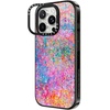 image:imageCASETiFY for iPhone 16 Pro Case  Impact Ring Stand MagSafe Compatible  Kickstand  66 ft 3x Military Grade Drop Protection  Eleanor by Ivory Paper Co  BlackMy Neon Summer