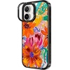 image:imageCASETiFY for iPhone 16 Pro Case  Impact Ring Stand MagSafe Compatible  Kickstand  66 ft 3x Military Grade Drop Protection  Eleanor by Ivory Paper Co  BlackEttaVee Watercolor Fleurs