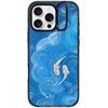 image:imageCASETiFY for iPhone 16 Pro Case  Impact Ring Stand MagSafe Compatible  Kickstand  66 ft 3x Military Grade Drop Protection  Eleanor by Ivory Paper Co  BlackTwo Little Koi