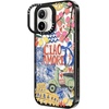 image:imageCASETiFY for iPhone 16 Pro Case  Impact Ring Stand MagSafe Compatible  Kickstand  66 ft 3x Military Grade Drop Protection  Eleanor by Ivory Paper Co  BlackCiao Amore