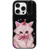 image:imageCASETiFY for iPhone 16 Pro Case  Impact Ring Stand MagSafe Compatible  Kickstand  66 ft 3x Military Grade Drop Protection  Eleanor by Ivory Paper Co  BlackCLOWN KITTY