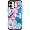 image:imageCASETiFY for iPhone 16 Pro Case  Impact Ring Stand MagSafe Compatible  Kickstand  66 ft 3x Military Grade Drop Protection  Eleanor by Ivory Paper Co  BlackUnder the Sea