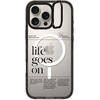 image:imageCASETiFY for iPhone 16 Pro Case  Impact Ring Stand MagSafe Compatible  Kickstand  66 ft 3x Military Grade Drop Protection  Eleanor by Ivory Paper Co  BlackLife Goes On