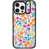 image:imageCASETiFY for iPhone 16 Pro Case  Impact Ring Stand MagSafe Compatible  Kickstand  66 ft 3x Military Grade Drop Protection  Eleanor by Ivory Paper Co  Blackbright spring flowers