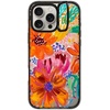 image:imageCASETiFY for iPhone 16 Pro Case  Impact Ring Stand MagSafe Compatible  Kickstand  66 ft 3x Military Grade Drop Protection  Eleanor by Ivory Paper Co  BlackEttaVee Watercolor Fleurs