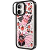 image:imageCASETiFY for iPhone 16 Pro Case  Impact Ring Stand MagSafe Compatible  Kickstand  66 ft 3x Military Grade Drop Protection  Eleanor by Ivory Paper Co  BlackStrawberry Bats