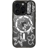 image:imageCASETiFY for iPhone 16 Pro Case  Impact Ring Stand MagSafe Compatible  Kickstand  66 ft 3x Military Grade Drop Protection  Eleanor by Ivory Paper Co  BlackChrome Doodles