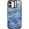 image:imageCASETiFY for iPhone 16 Pro Case  Impact Ring Stand MagSafe Compatible  Kickstand  66 ft 3x Military Grade Drop Protection  Eleanor by Ivory Paper Co  BlackNantucket Blue Hydrangeas
