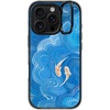image:imageCASETiFY for iPhone 16 Pro Case  Impact Ring Stand MagSafe Compatible  Kickstand  66 ft 3x Military Grade Drop Protection  Eleanor by Ivory Paper Co  BlackTwo Little Koi