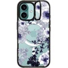 image:imageCASETiFY for iPhone 16 Pro Case  Impact Ring Stand MagSafe Compatible  Kickstand  66 ft 3x Military Grade Drop Protection  Eleanor by Ivory Paper Co  BlackBlue Spring