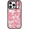 image:imageCASETiFY for iPhone 16 Pro Case  Impact Ring Stand MagSafe Compatible  Kickstand  66 ft 3x Military Grade Drop Protection  Eleanor by Ivory Paper Co  BlackCheetah Paradise Pink