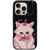 image:imageCASETiFY for iPhone 16 Pro Case  Impact Ring Stand MagSafe Compatible  Kickstand  66 ft 3x Military Grade Drop Protection  Eleanor by Ivory Paper Co  BlackCLOWN KITTY