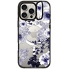 image:imageCASETiFY for iPhone 16 Pro Case  Impact Ring Stand MagSafe Compatible  Kickstand  66 ft 3x Military Grade Drop Protection  Eleanor by Ivory Paper Co  BlackBlue Spring